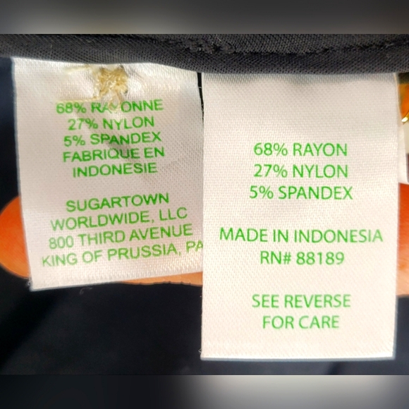 Lilly Pulitzer Women's Black Stretch Button Up Blazer Jacket, Size Small - Picture 4 of 5